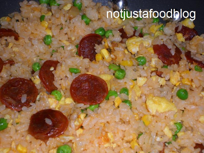 Chorizo Fried Rice Not Just A Food Blog
