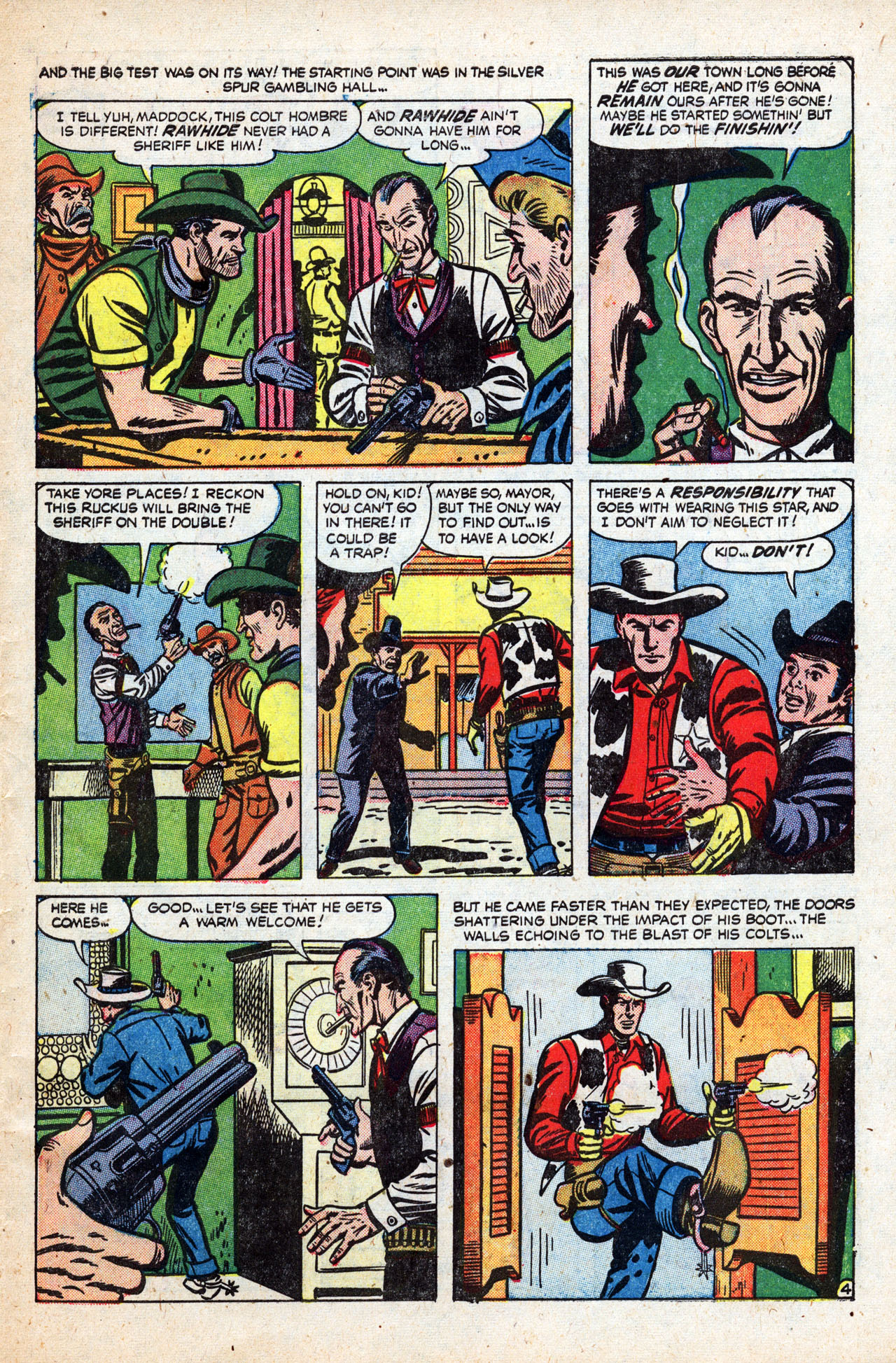 Read online Kid Colt Outlaw comic -  Issue #57 - 31