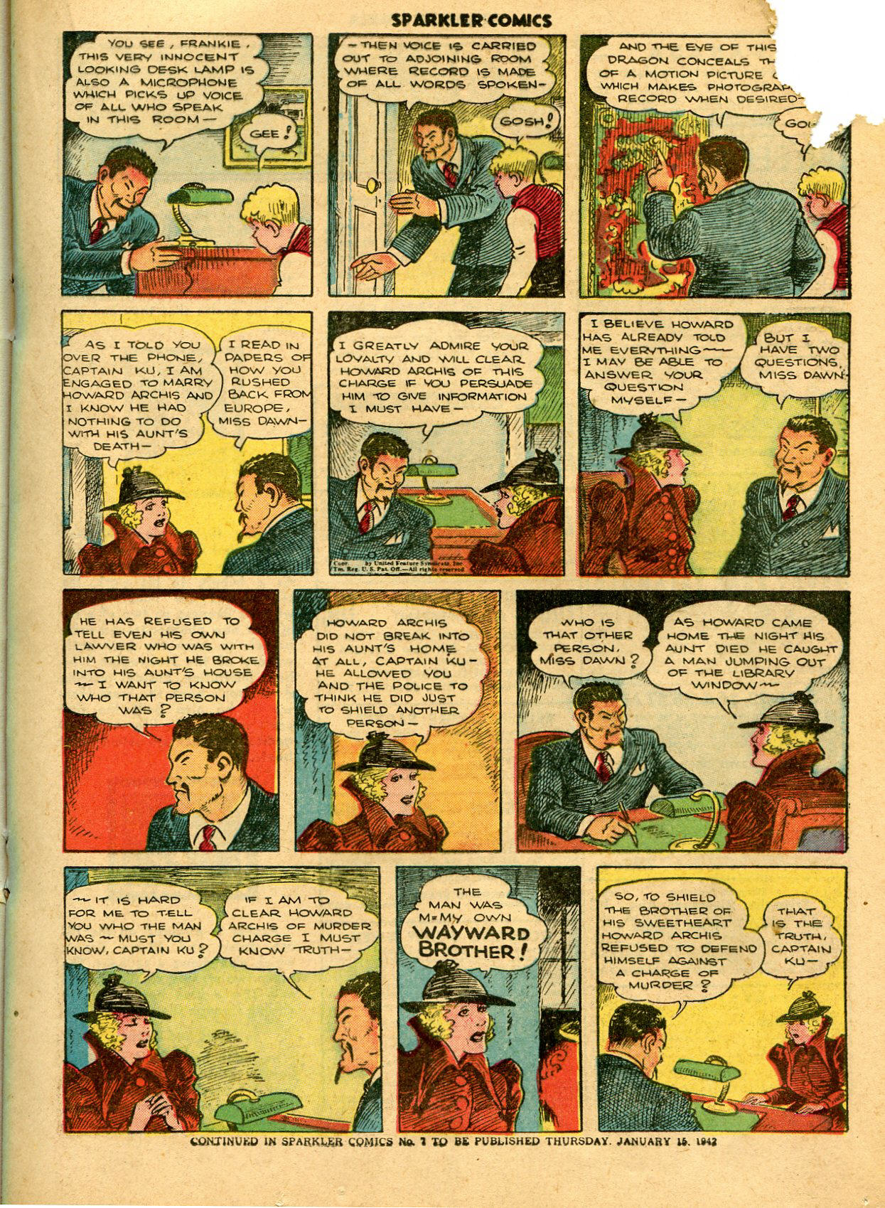 Read online Sparkler Comics comic -  Issue #6 - 34