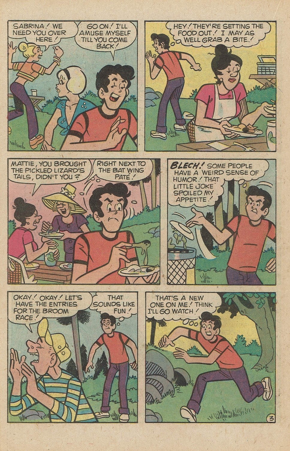 Read online Archie's TV Laugh-Out comic -  Issue #54 - 22
