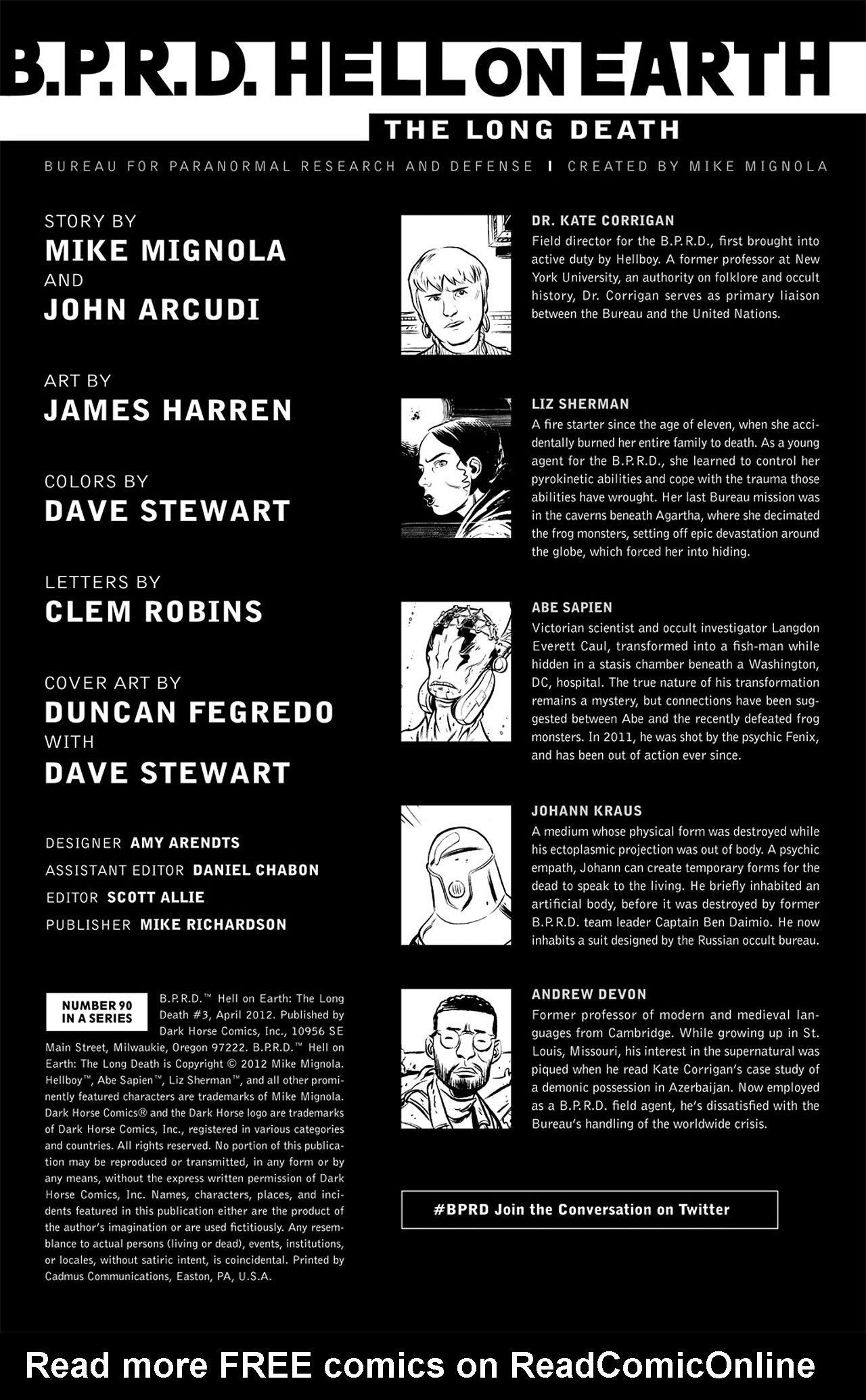 Read online B.P.R.D. Hell on Earth: The Long Death comic -  Issue #3 - 2