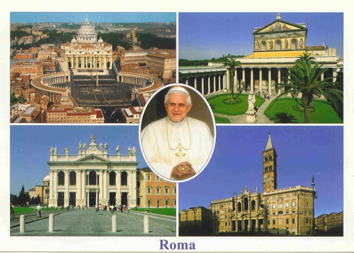 Roma con il Papa (cartolina)... Noi di ACR dal PAPA ci siamo stati e ...