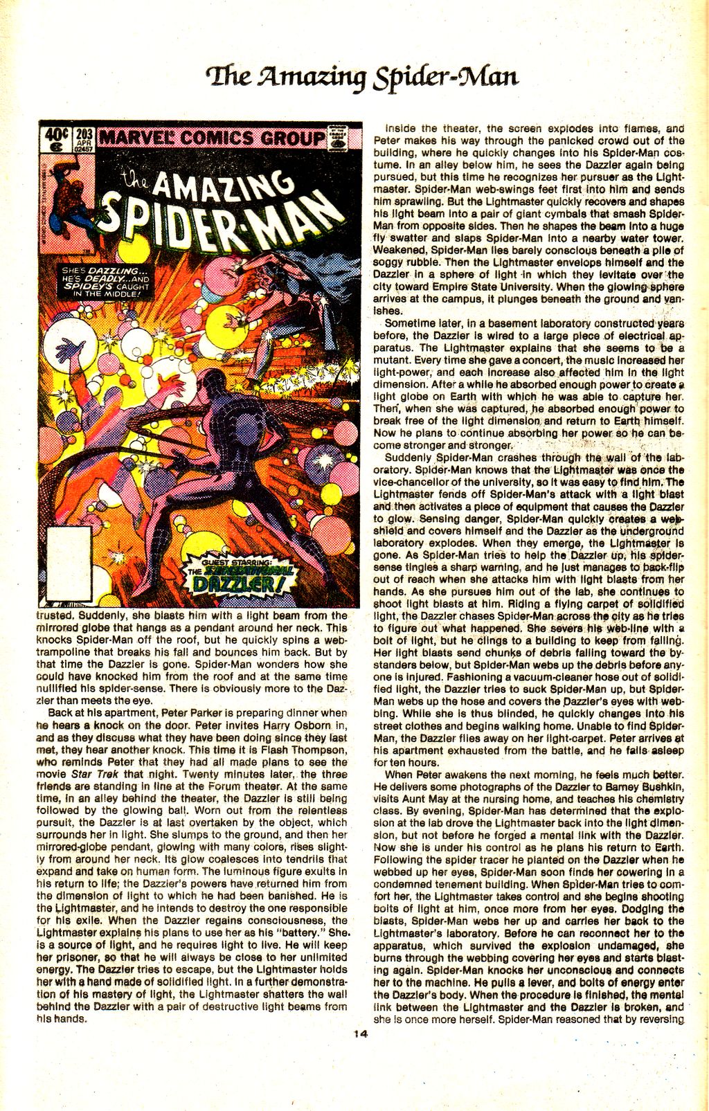 Read online The Official Marvel Index to The Amazing Spider-Man comic -  Issue #9 - 16