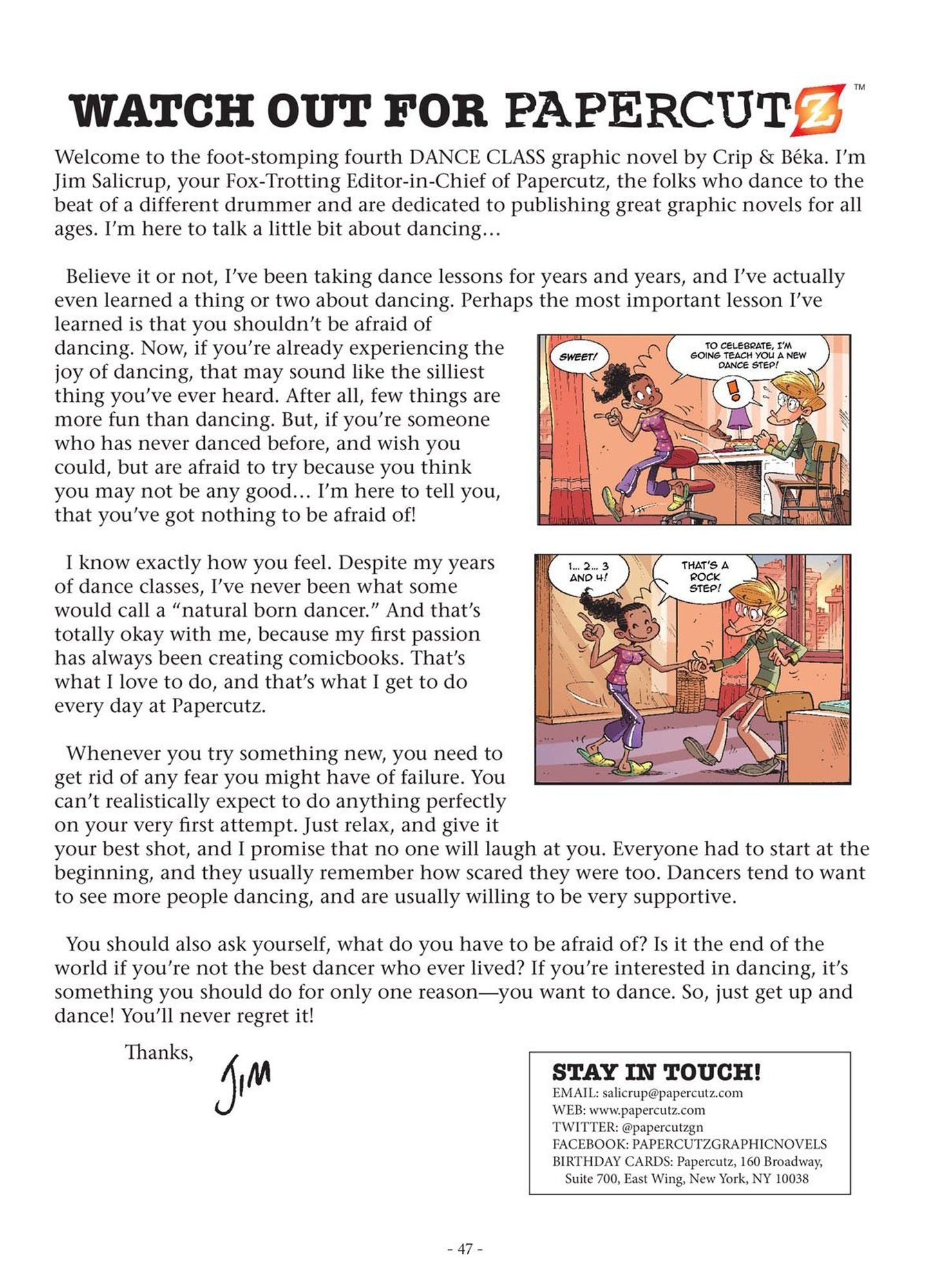 Read online Dance Class comic -  Issue #4 - 48