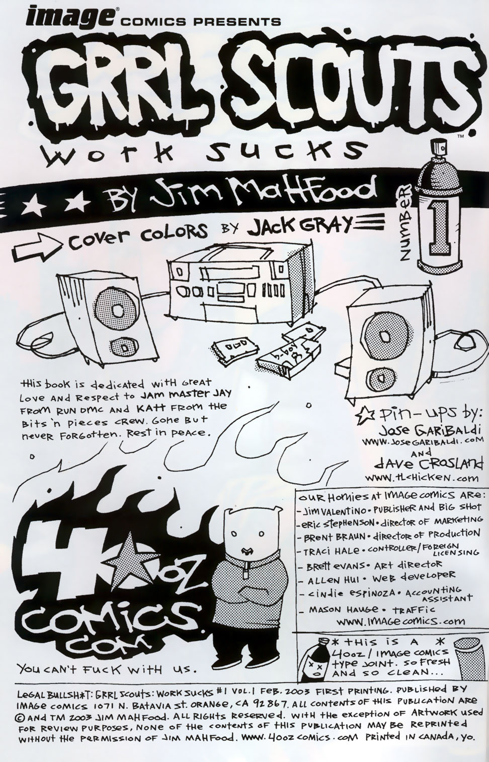 Read online Grrl Scouts: Work Sucks comic -  Issue #1 - 2