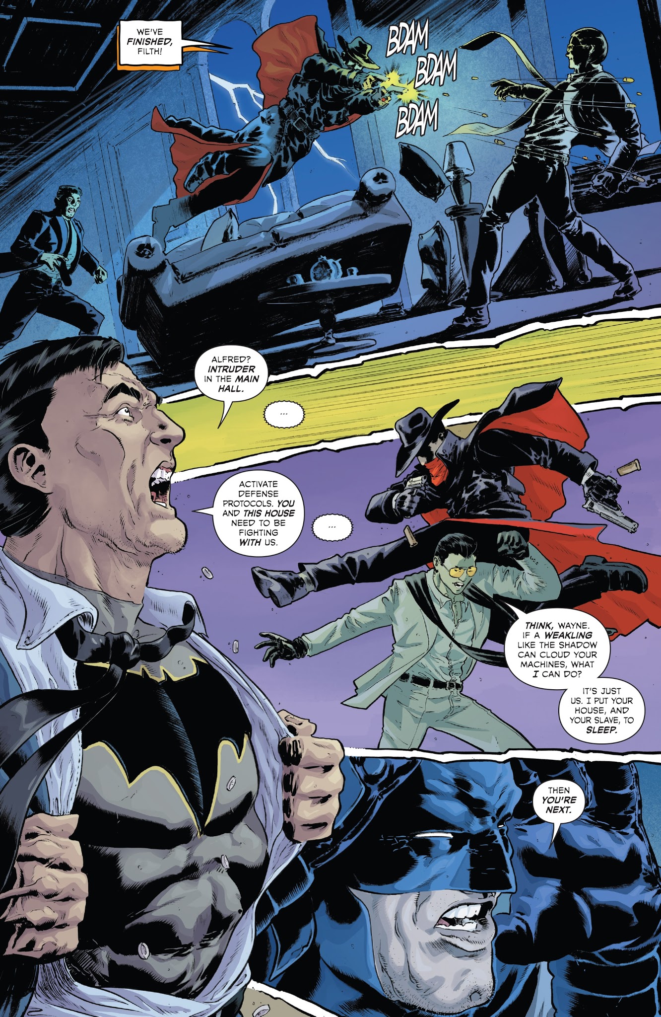 Read online The Shadow/Batman comic -  Issue #3 - 20