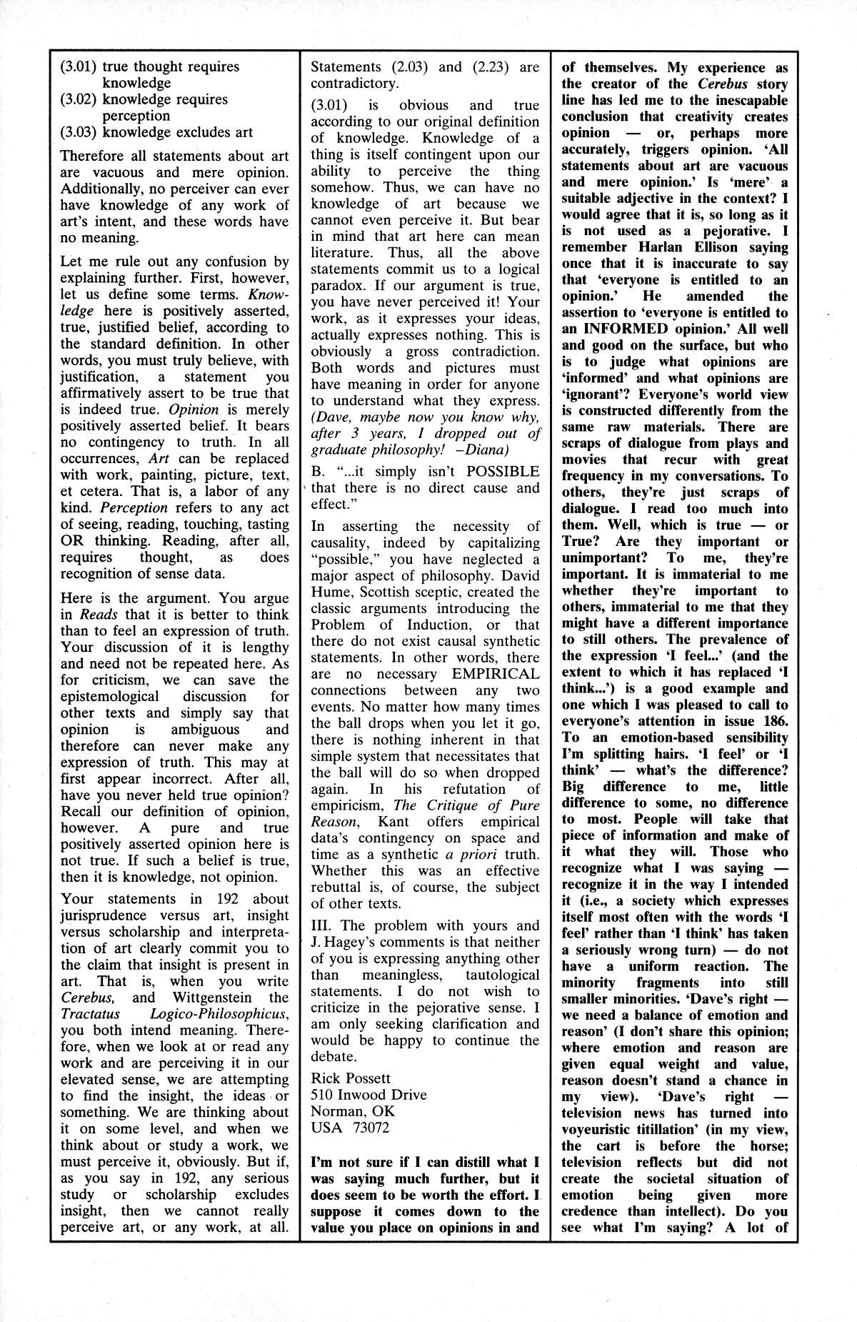 Read online Cerebus comic -  Issue #196 - 27