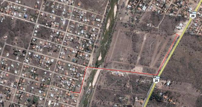 A 200mt del Arco de San Antonio.