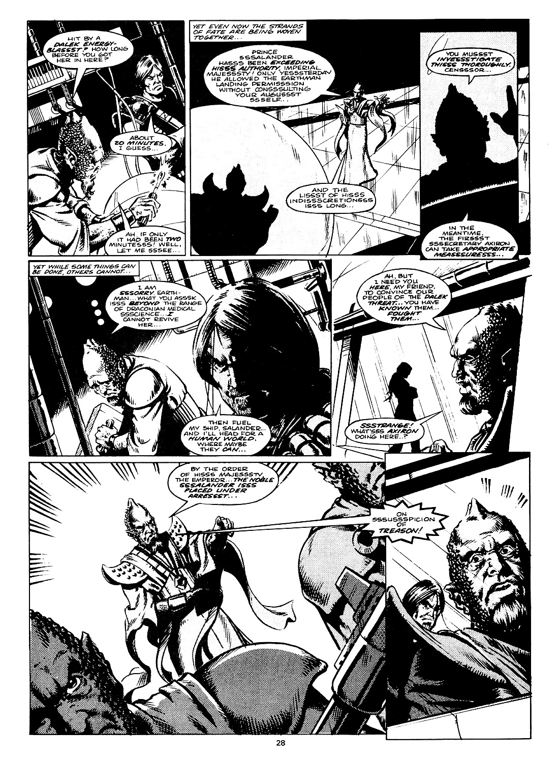 Read online Marvel Graphic Novel comic -  Issue #4 Abslom Daak, Dalek Killer - 28