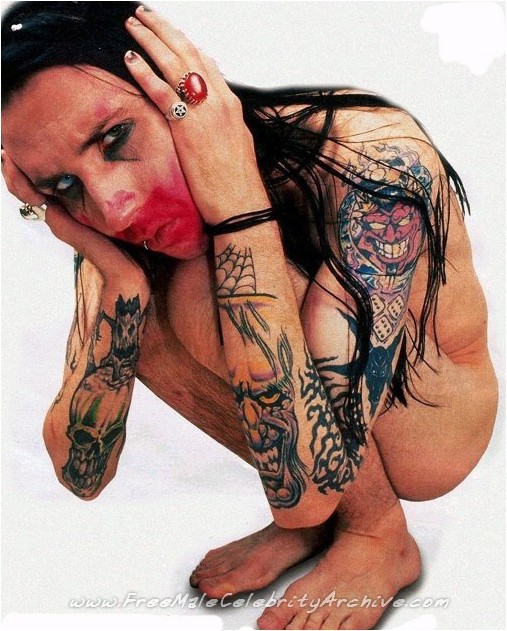 Marilyn Manson = Well endowed? 