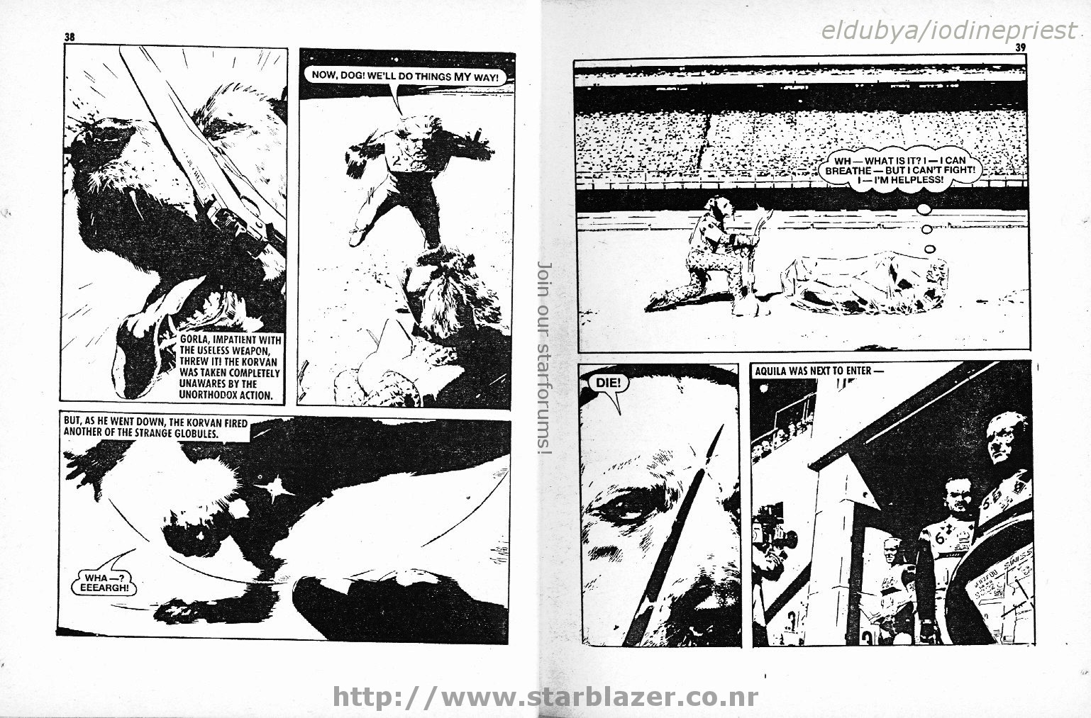 Read online Starblazer comic -  Issue #198 - 21
