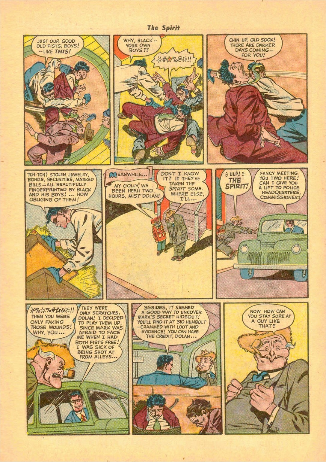 Read online The Spirit (1944) comic -  Issue #8 - 10