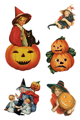 Magic Moonlight Free Images: Halloween!... Free Collage images for you!