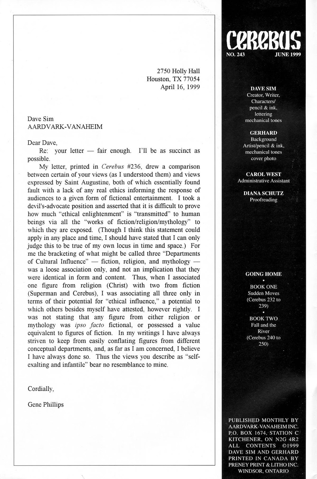 Cerebus issue 243 - Page 3