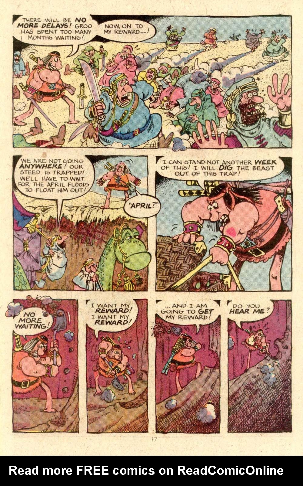 Read online Groo the Wanderer comic -  Issue #3 - 18