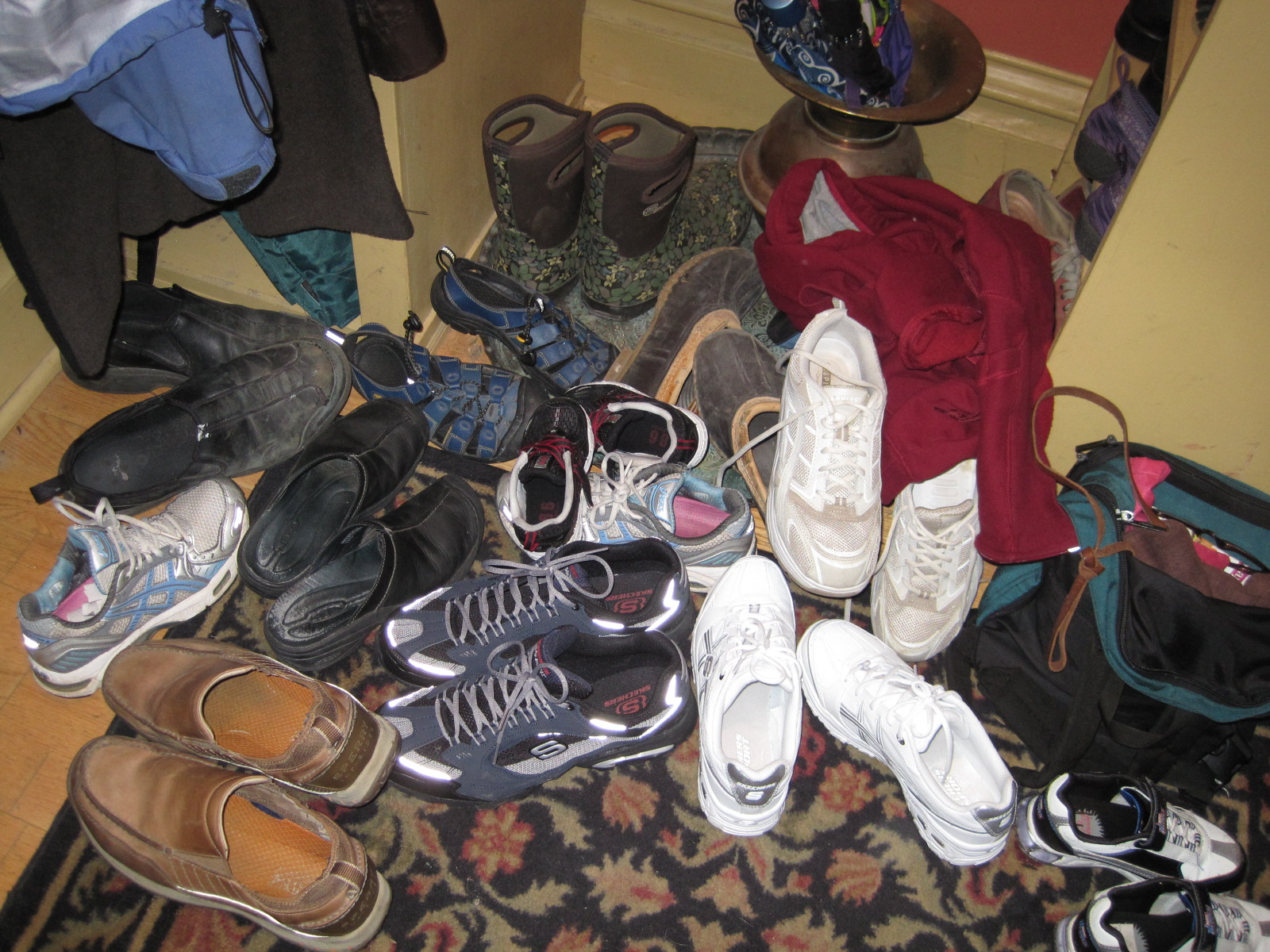 Mostly Alaska Shoes Off Inside the House