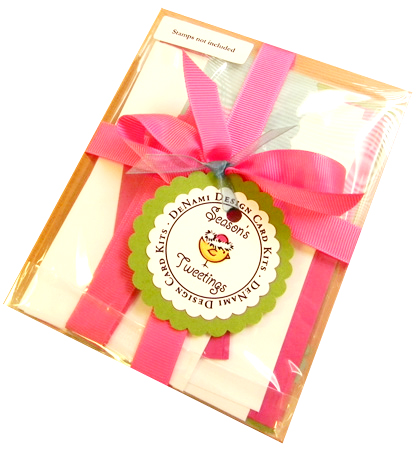 Fellow thank DeNami Design Blog: TWO Christmas Card Kits