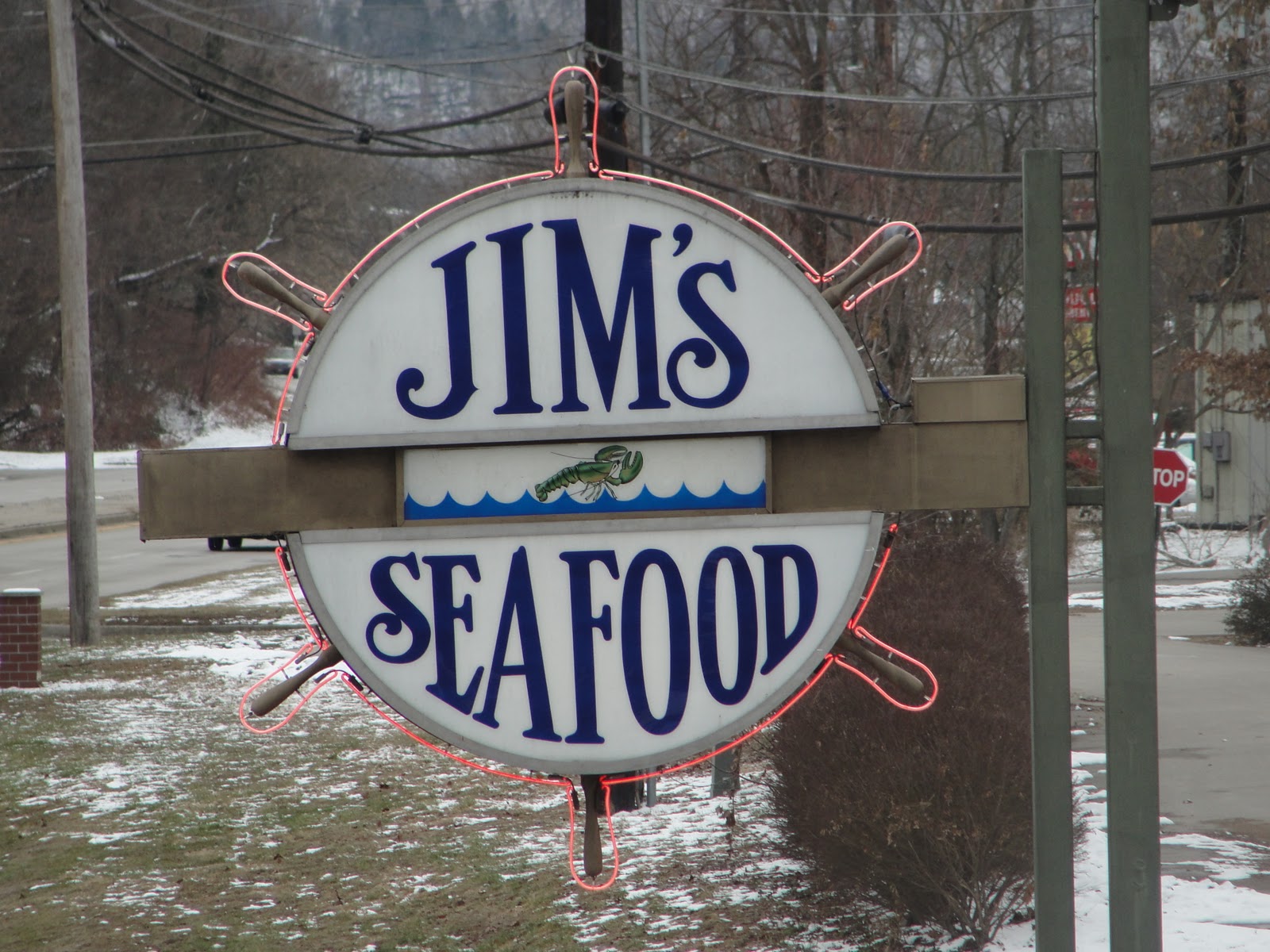 Todd Wright There Jim's Seafood on the Kentucky River in Frankfort
