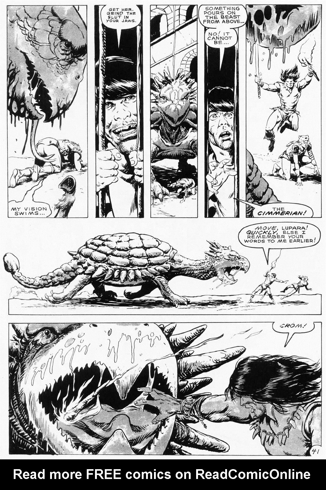 The Savage Sword Of Conan issue 154 - Page 42