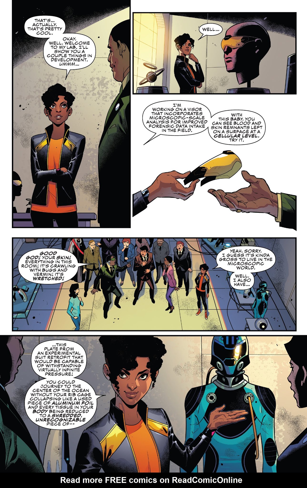 Read online Ironheart comic -  Issue #1 - 5