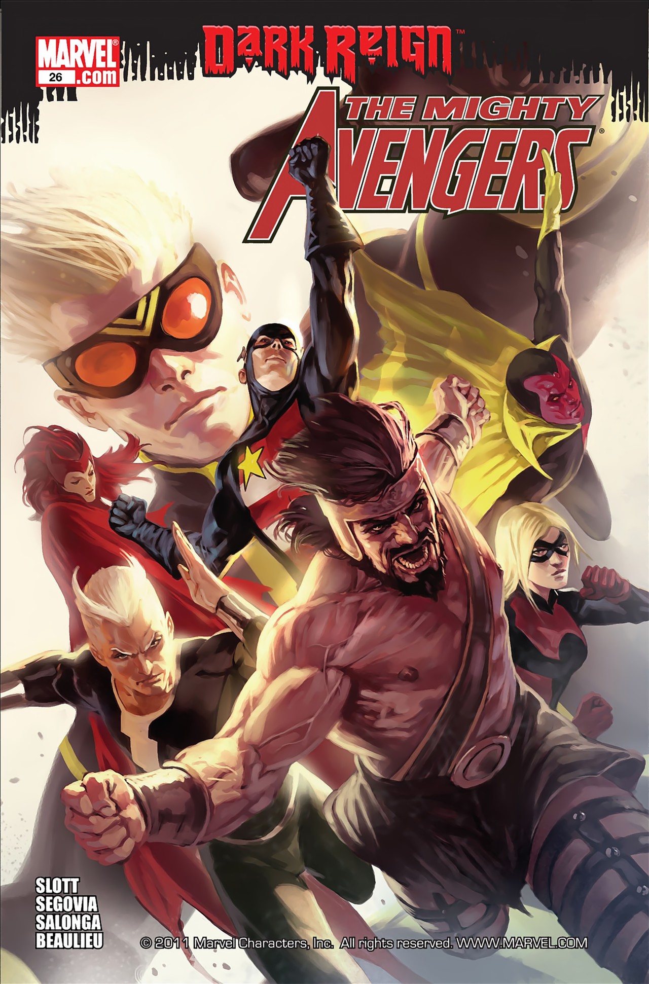 Read online The Mighty Avengers comic -  Issue #26 - 1