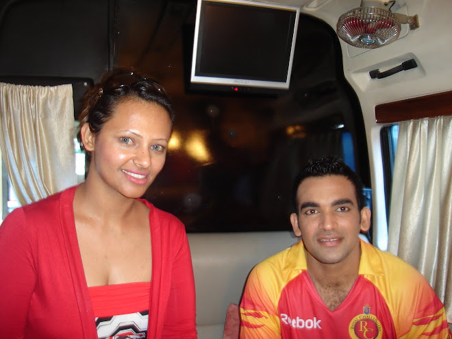 Gouri Kapur and Zaheer Khan for thr RC commercial with Sanjay Gupta