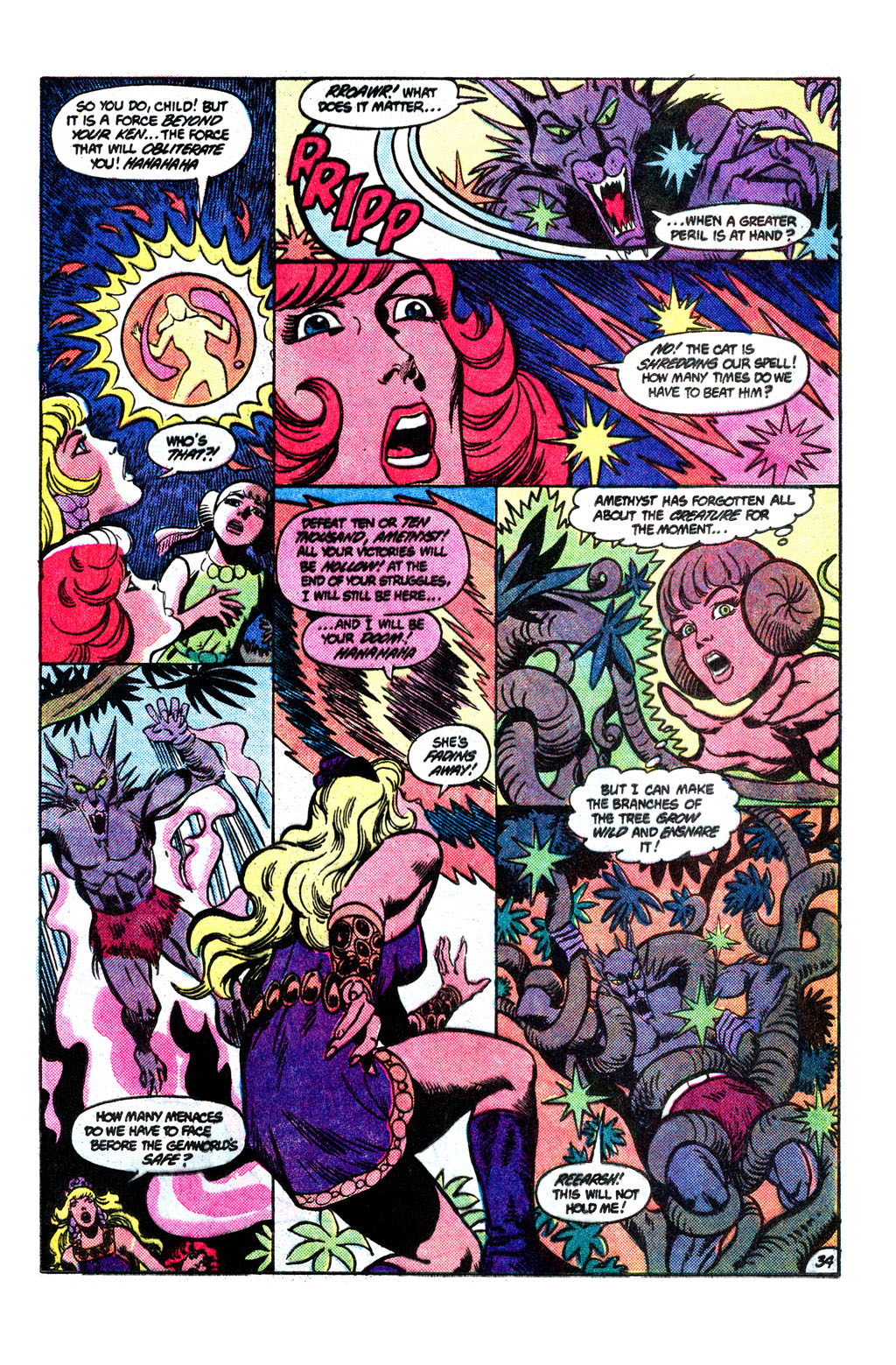 Read online Amethyst, Princess of Gemworld comic -  Issue # _Annual 1 - 35