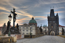 Isn't this the most romantic place? - Charles Bridge, Prague