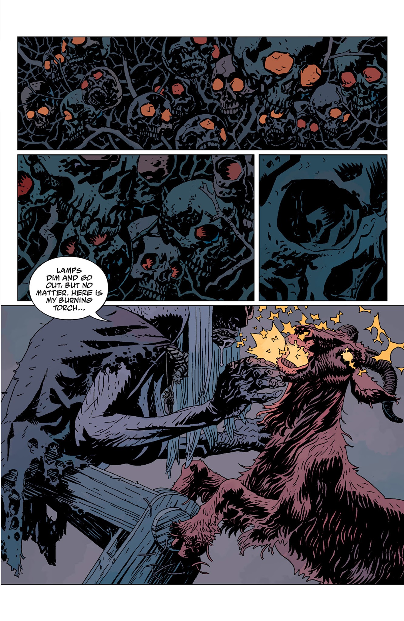 Read online Hellboy: Darkness Calls comic -  Issue # TPB - 140