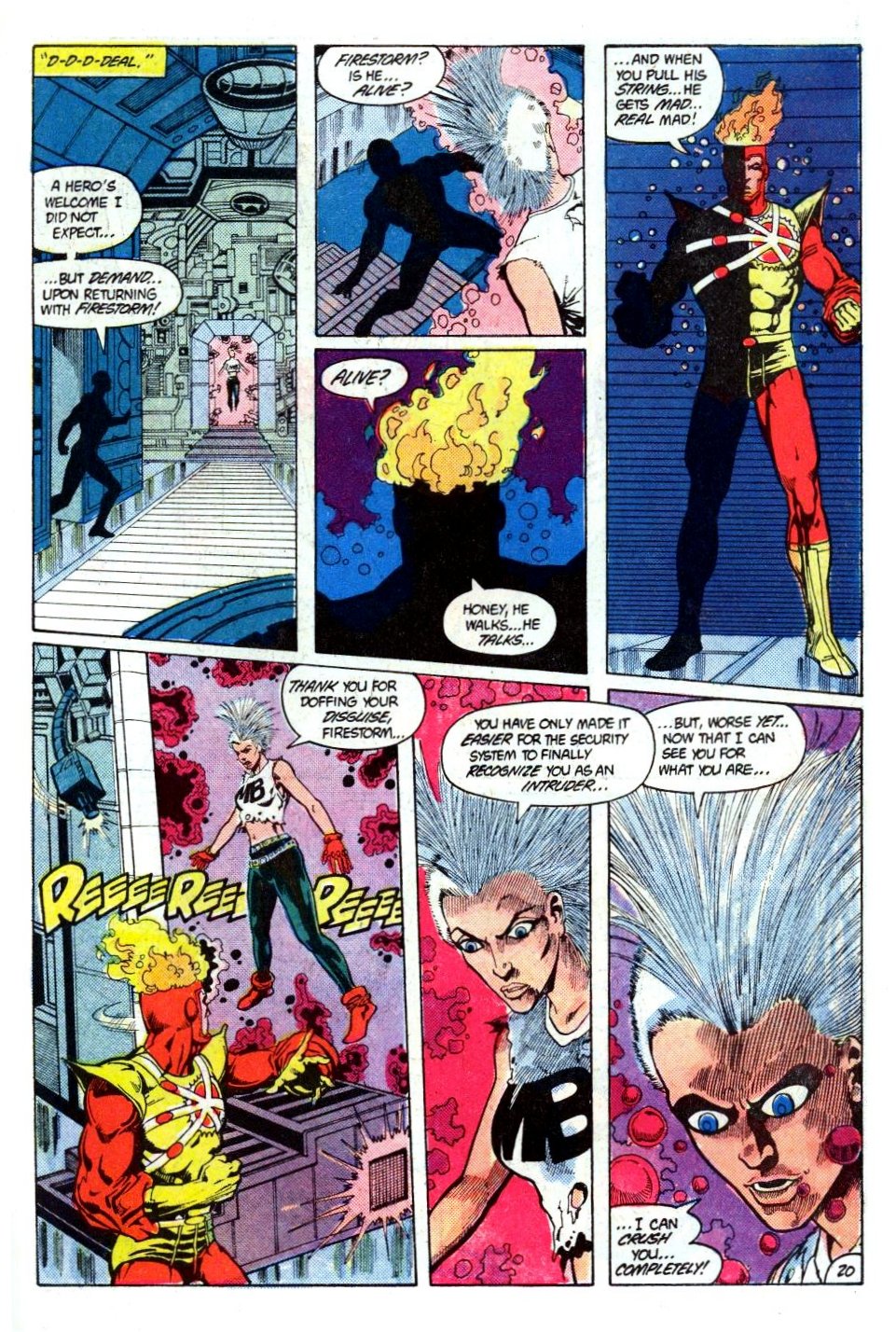 The Fury of Firestorm Issue #30 #34 - English 21