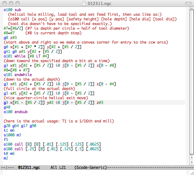 pixpop - tech: Syntax highlighting for CNC G-Code files in Emacs