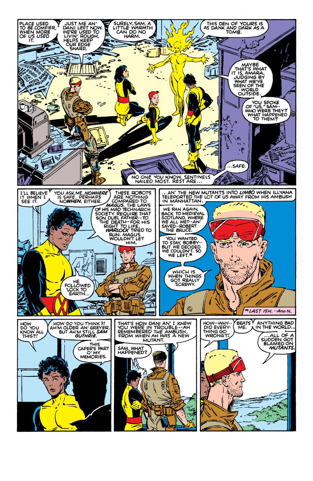 Read online New Mutants Classic comic -  Issue # TPB 7 - 14