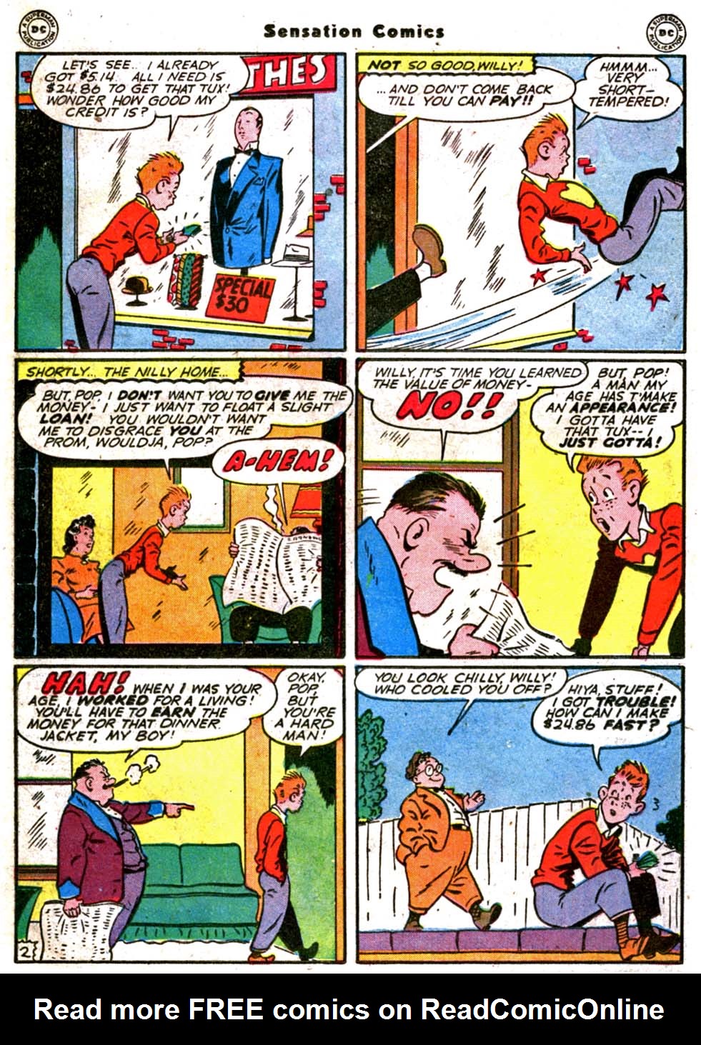 Read online Sensation (Mystery) Comics comic -  Issue #64 - 24