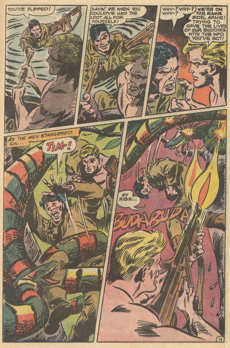 Read online Star Spangled War Stories (1952) comic -  Issue #128 - 17