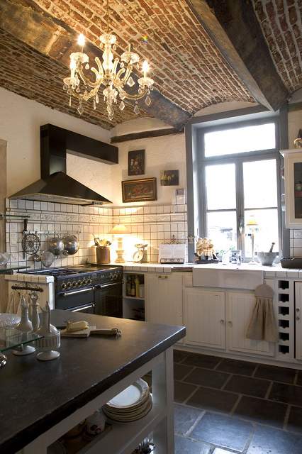 French Country Kitchen Cabinets Photos