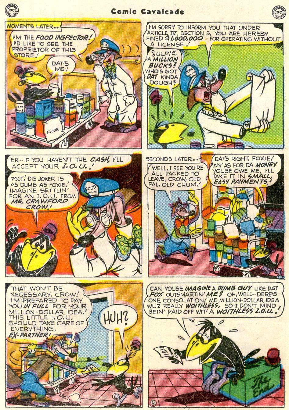 Read online Comic Cavalcade comic -  Issue #43 - 10
