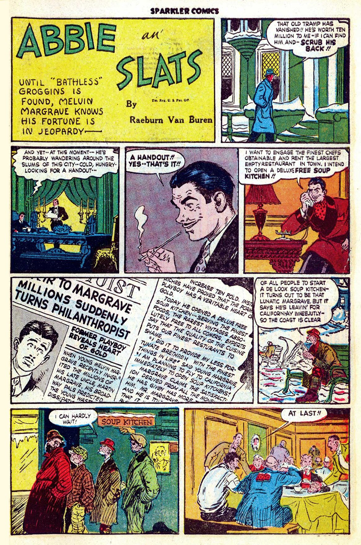 Read online Sparkler Comics comic -  Issue #33 - 44
