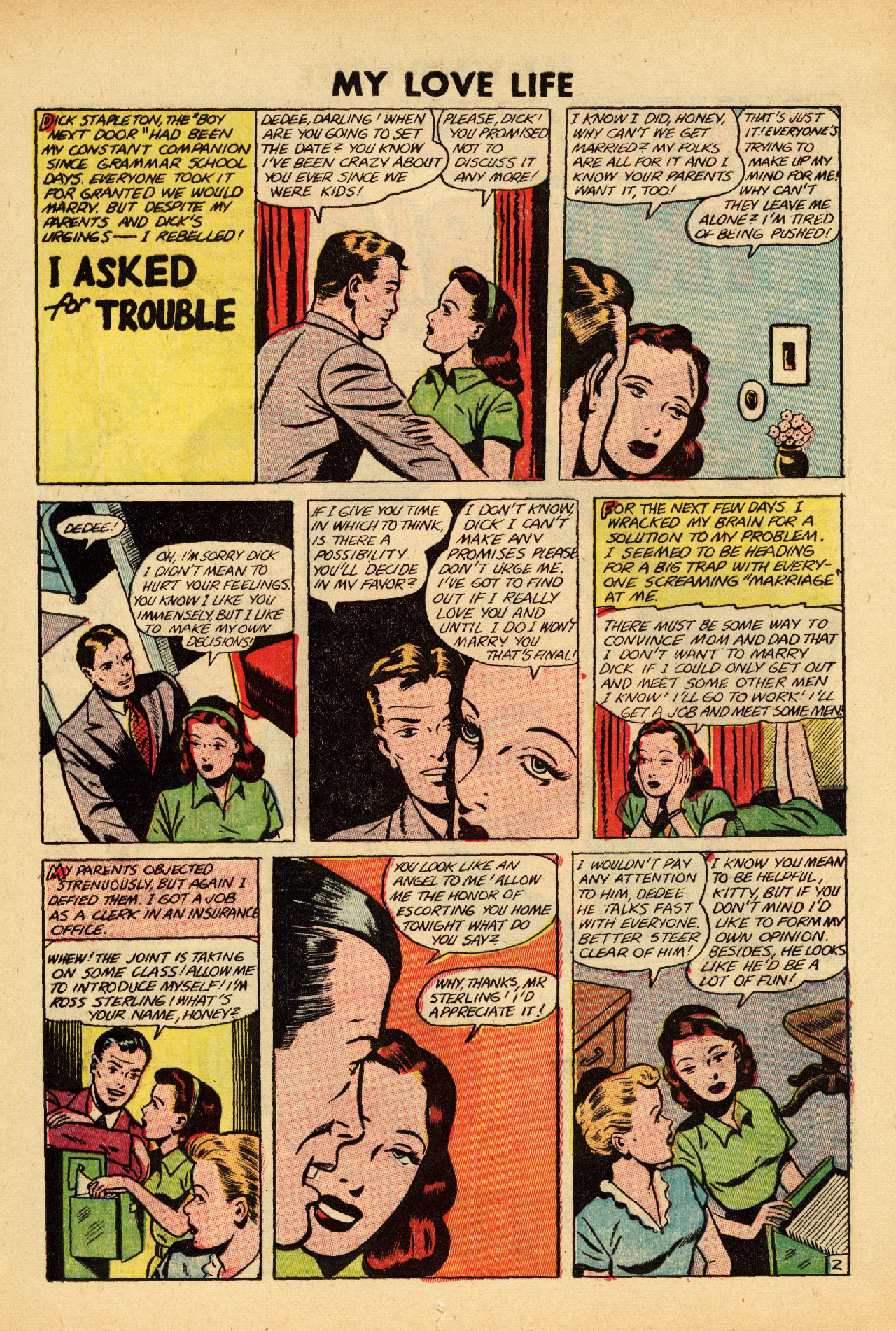 Read online My Love Life comic -  Issue #12 - 12