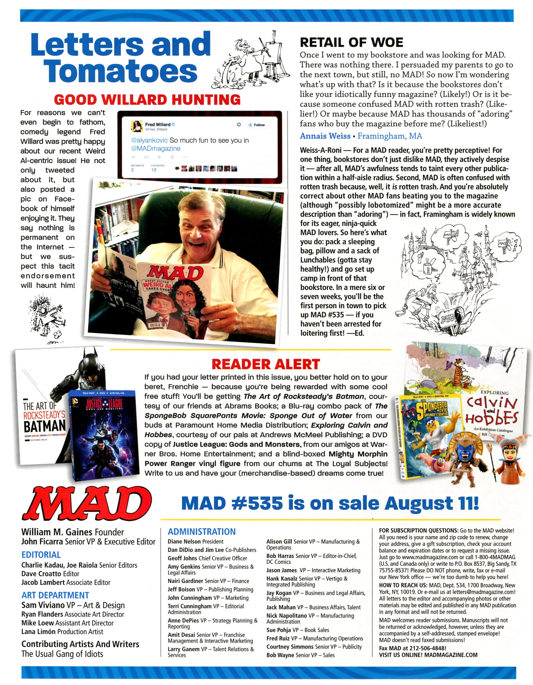 Read online MAD comic -  Issue #534 - 6