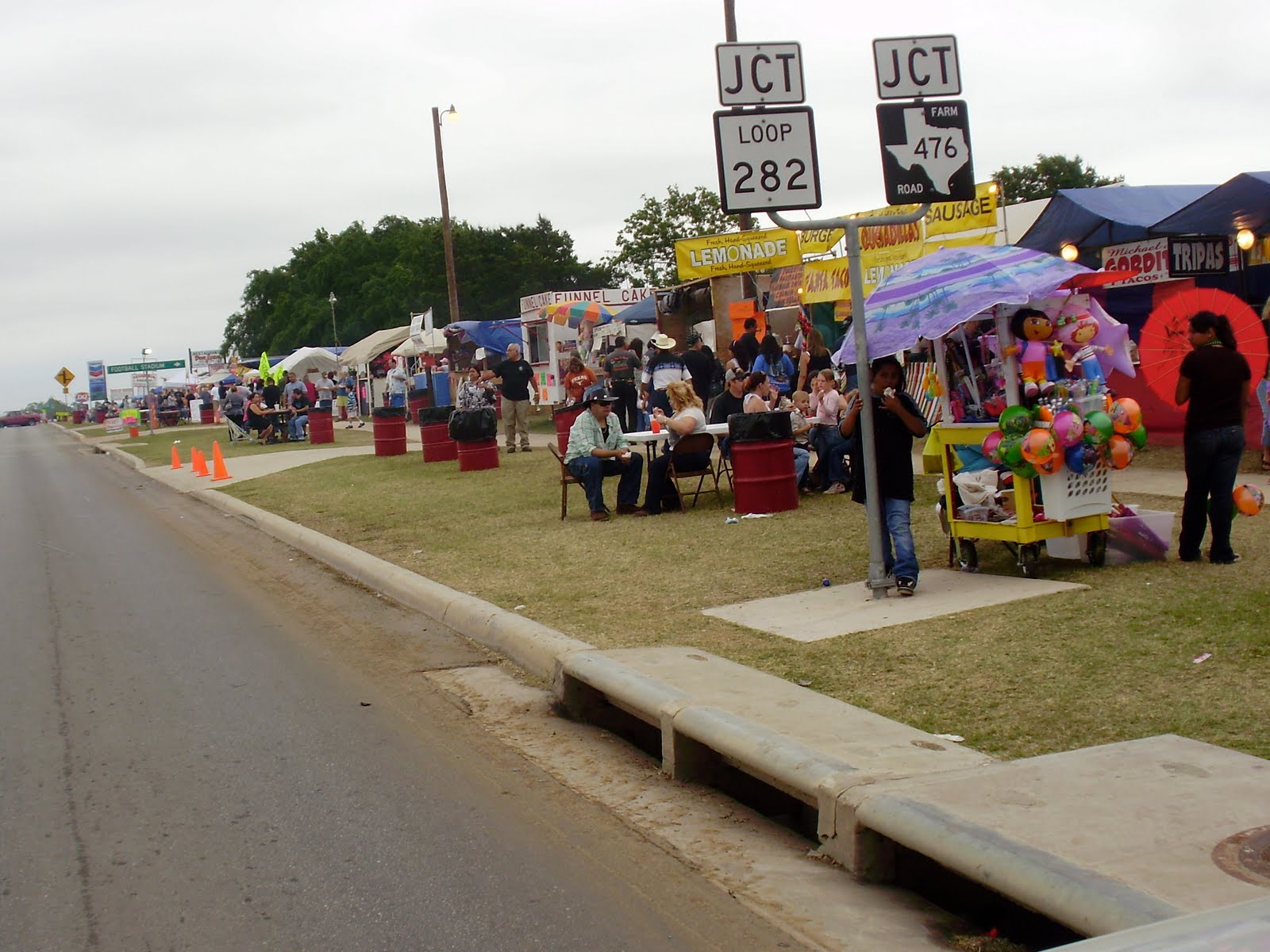 Life at 55 mph Strawberry Festival in Poteet, Texas (click here for
