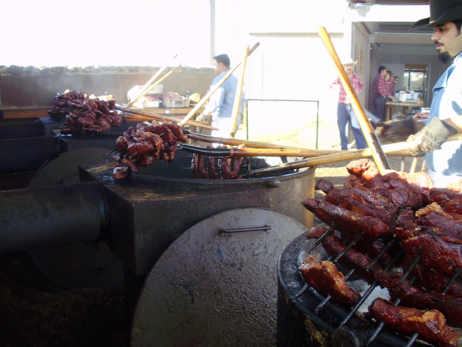 Life at 55 mph Pitchfork Steak Fondue in Medora, North Dakota (click