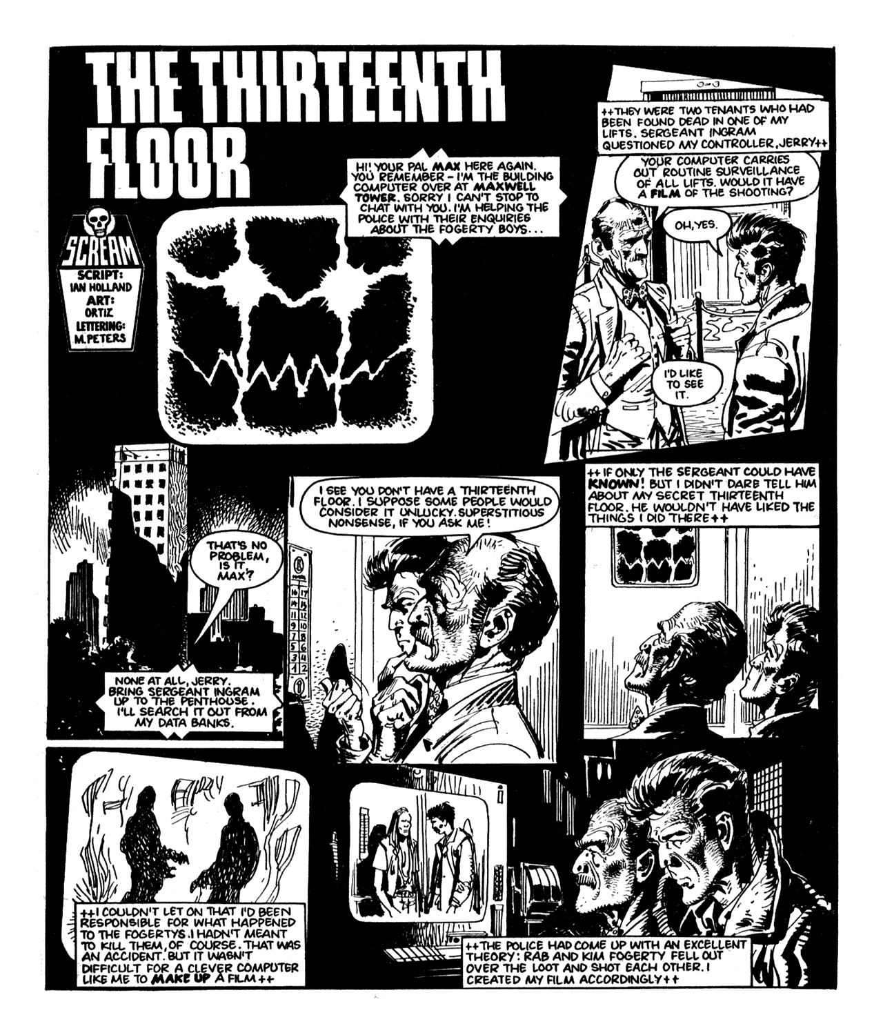 Read online Scream! (1984) comic -  Issue #6 - 11