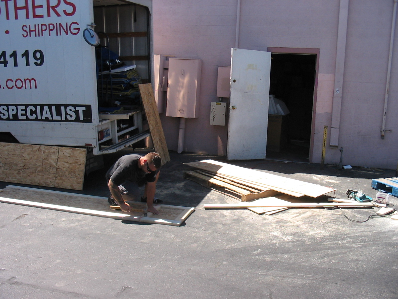 Box Brothers Corp. Large Custom Crates....