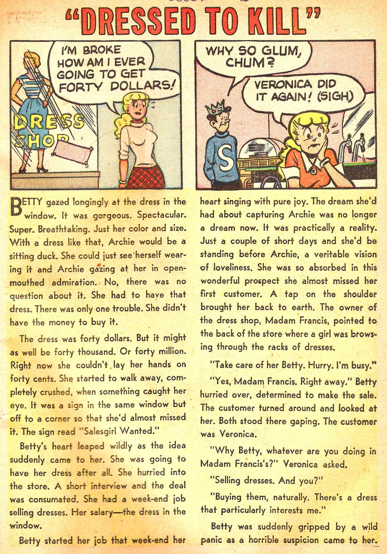 Read online Archie's Girls Betty and Veronica comic -  Issue # _Annual 3 - 63