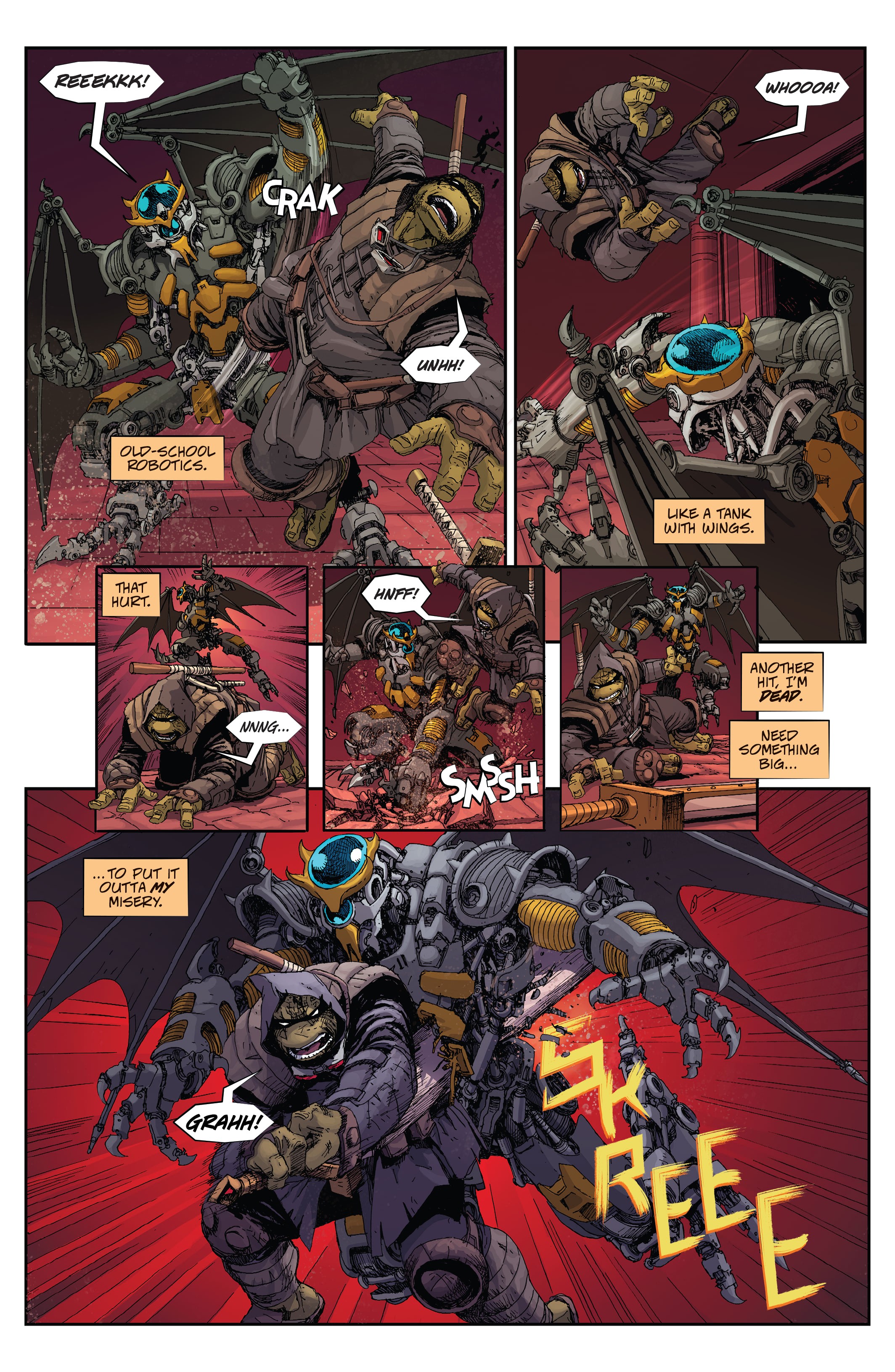 Read online Teenage Mutant Ninja Turtles: The Last Ronin comic -  Issue #5 - 16