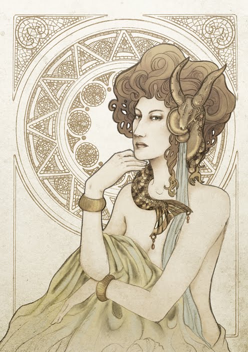 Альфонс муха знаки зодиака картины