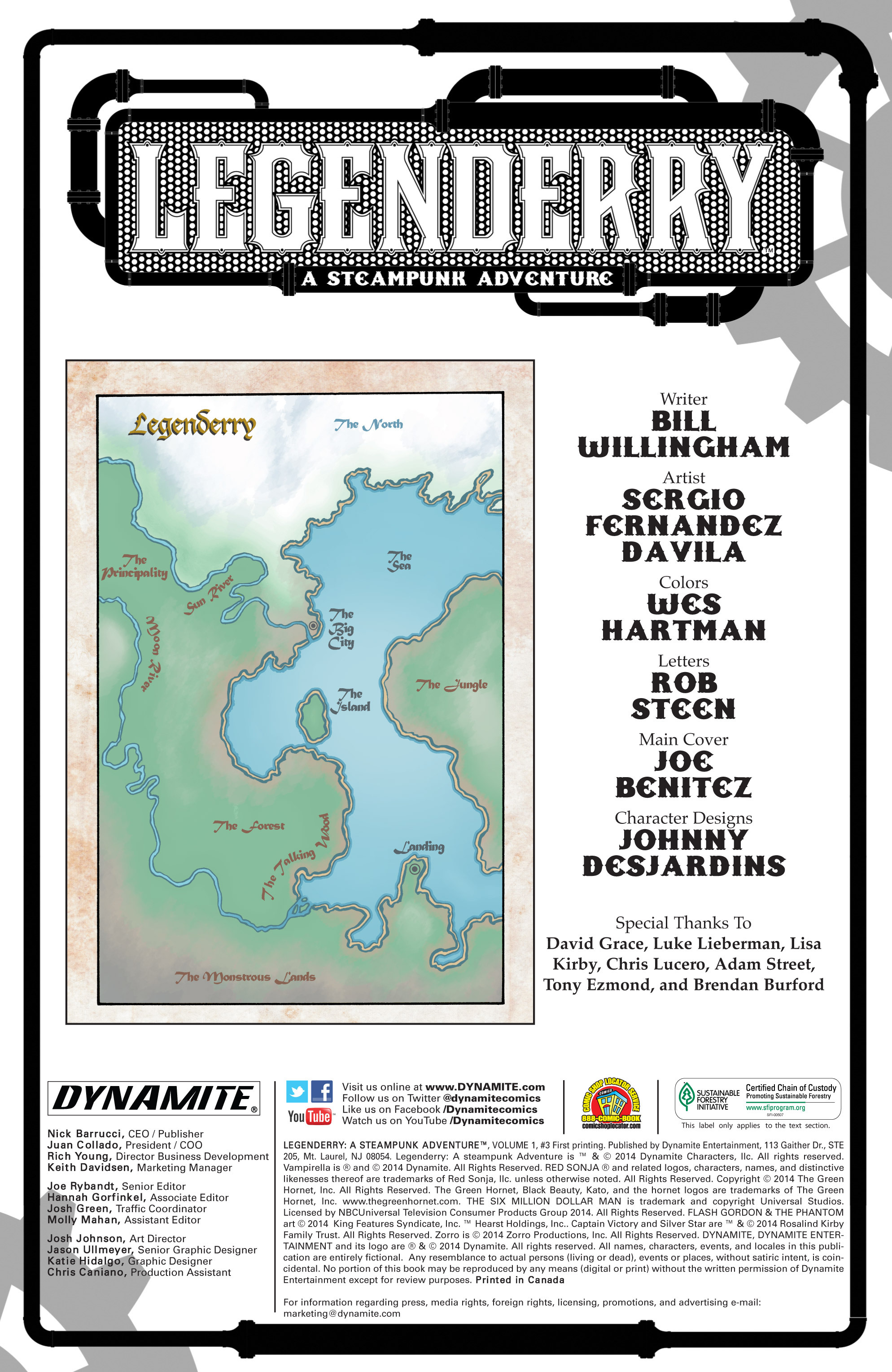 Read online Legenderry: A Steampunk Adventure comic -  Issue #3 - 2