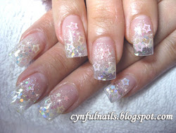 stars nail nails acrylic twinkle glitter powder trend embedded within types