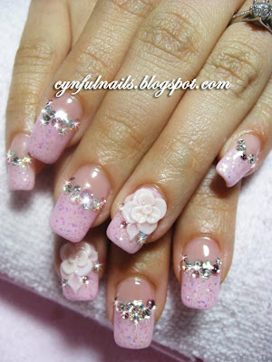 Cynful Nails: Bridal gel nails!