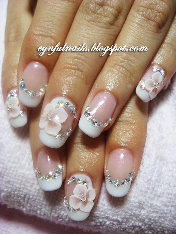 Cynful Nails: Bridal gel nails!